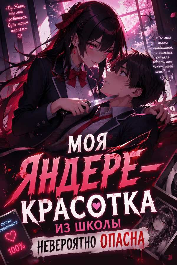 Моя яндере-красотка из школы невероятно опасна