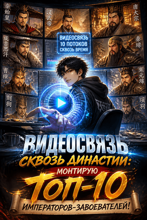 Видеосвязь сквозь династии: монтирую ТОП-10 императоров-завоевателей!