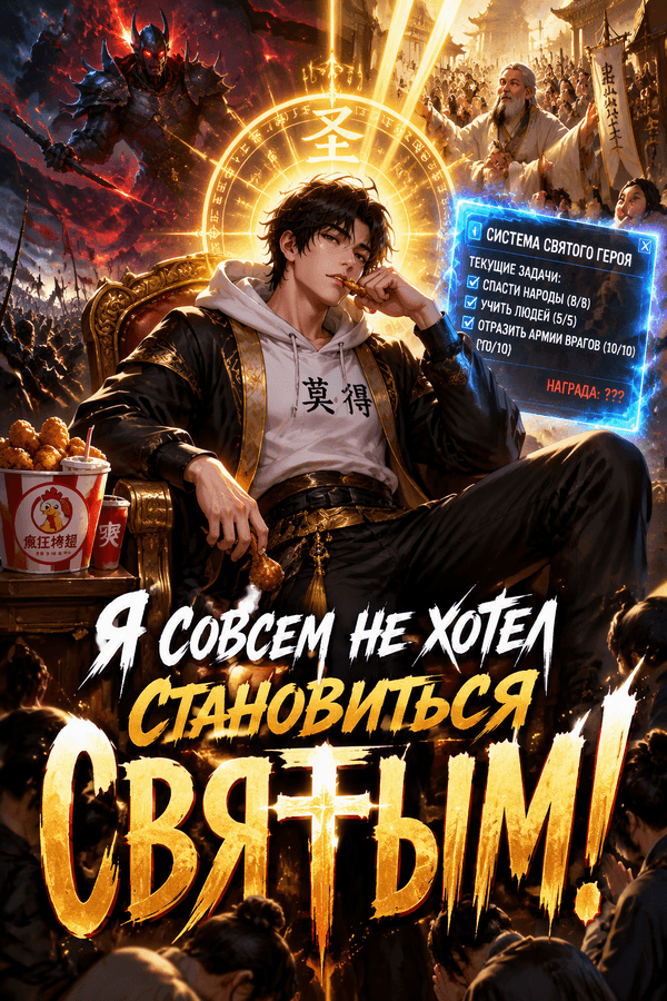 Я совсем не хотел становиться святым!