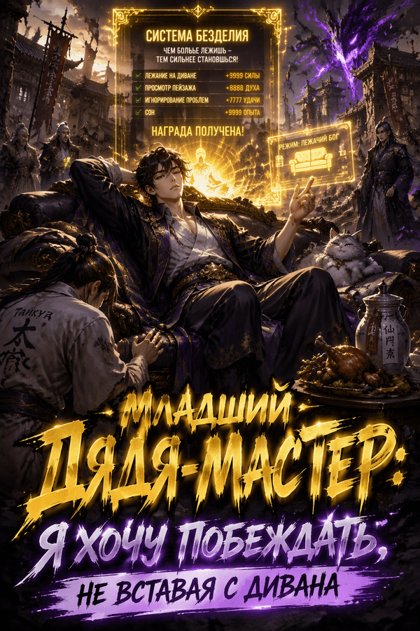 Младший дядя-мастер: Я хочу побеждать, не вставая с дивана