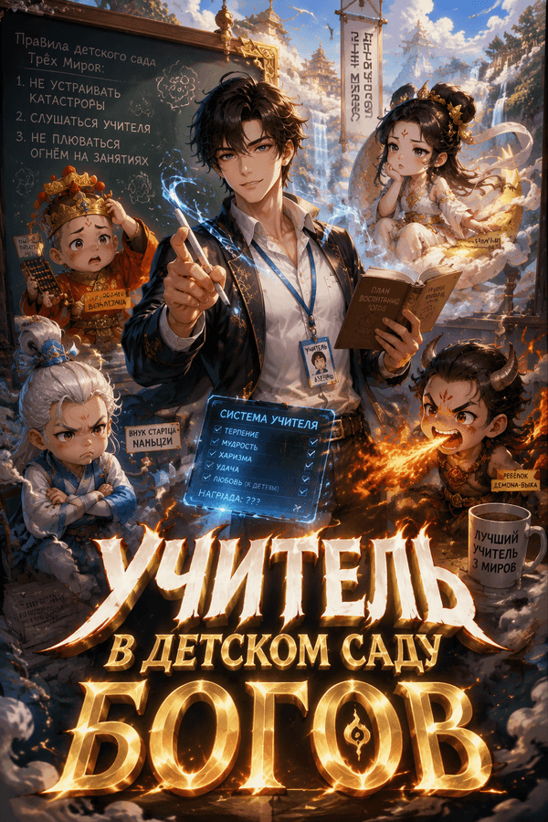 Учитель в детском саду богов