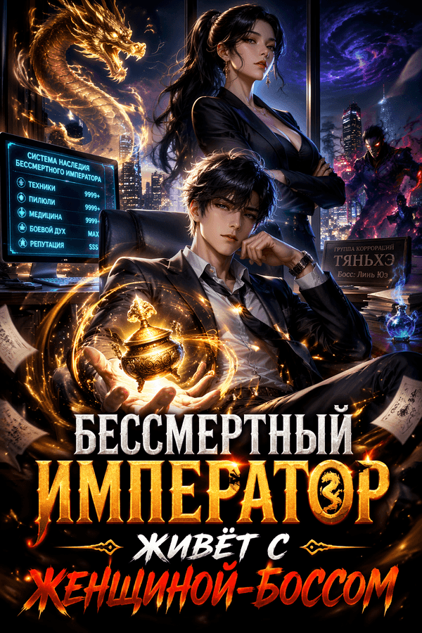 Бессмертный император живёт с женщиной-боссом