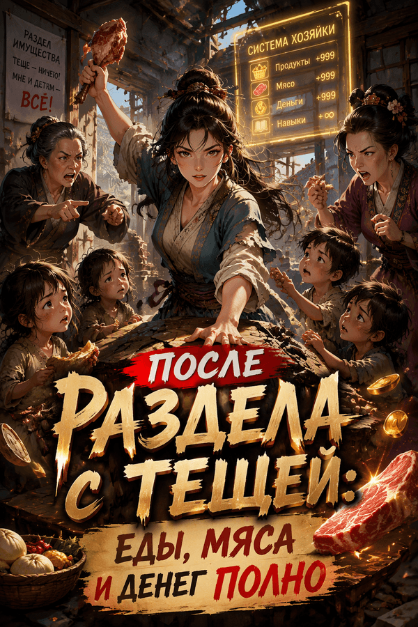 После раздела с тещей: еды, мяса и денег полно