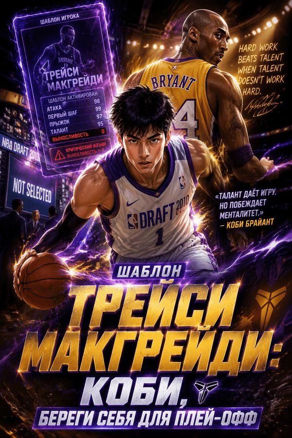 Шаблон Трейси Макгрейди: Коби, береги себя для плей-офф