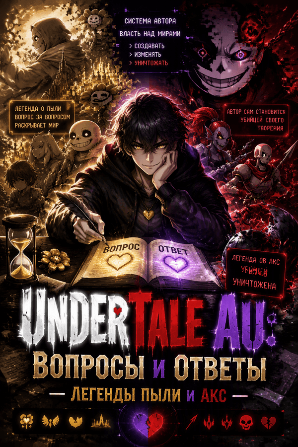 UnderTale AU: Вопросы и ответы — Легенды пыли и Акс
