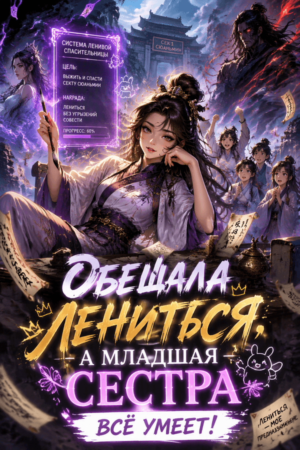 Обещала лениться, а младшая сестра всё умеет!