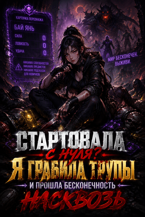 Стартовала с нуля? Я грабила трупы и прошла бесконечность насквозь