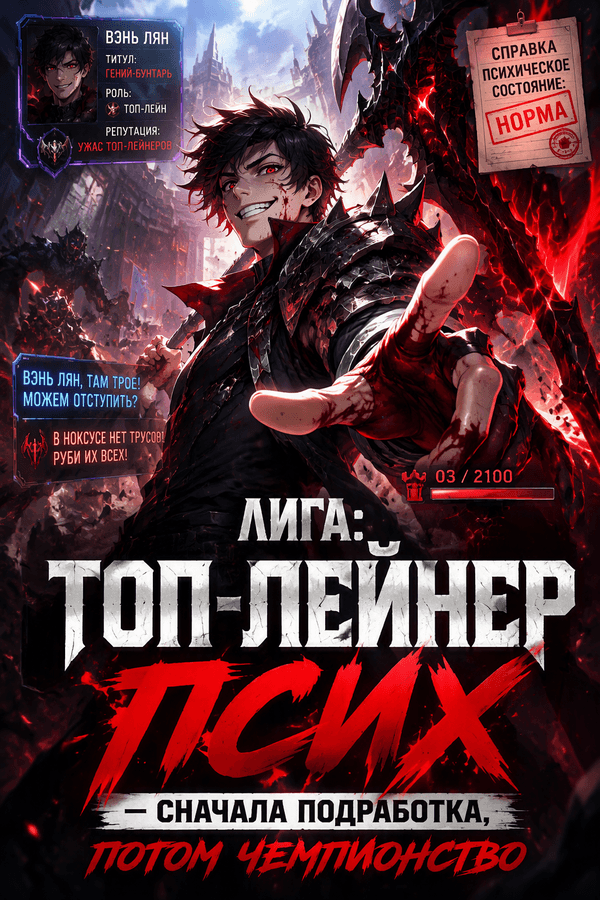Лига: Топ-лейнер псих — сначала подработка, потом чемпионство