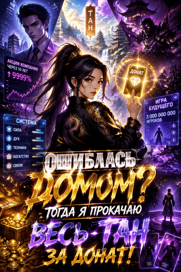 Ошиблась домом? Тогда я прокачаю весь Тан за донат!