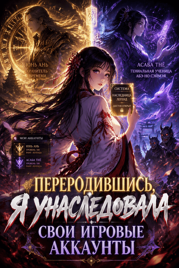 Переродившись, я унаследовала свои игровые аккаунты