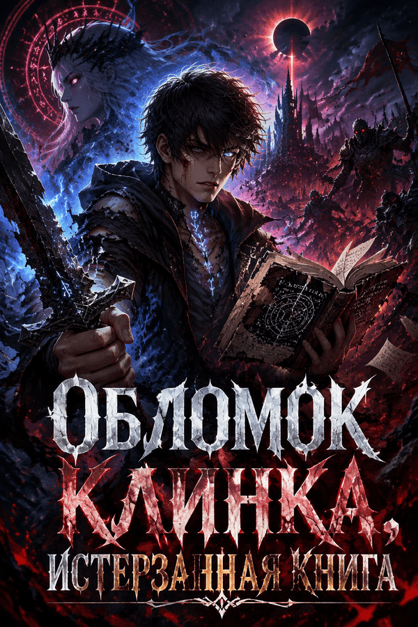 Обломок клинка, истерзанная книга