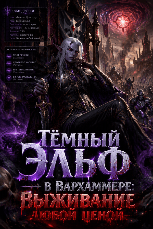Тёмный эльф в Вархаммере: Выживание любой ценой