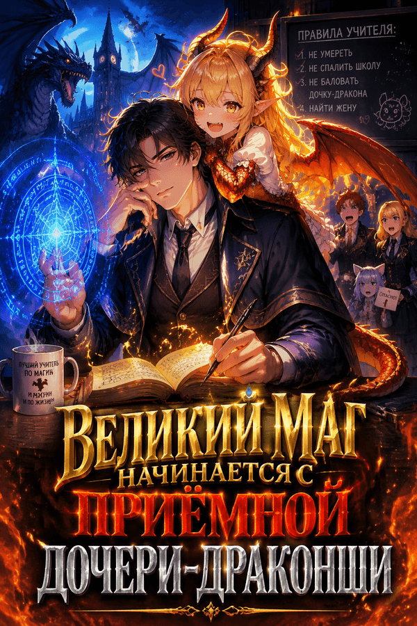 Великий маг начинается с приёмной дочери-драконши