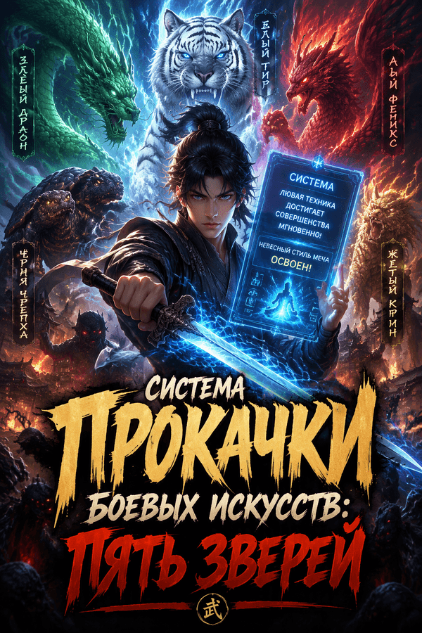 Система прокачки боевых искусств: Пять зверей