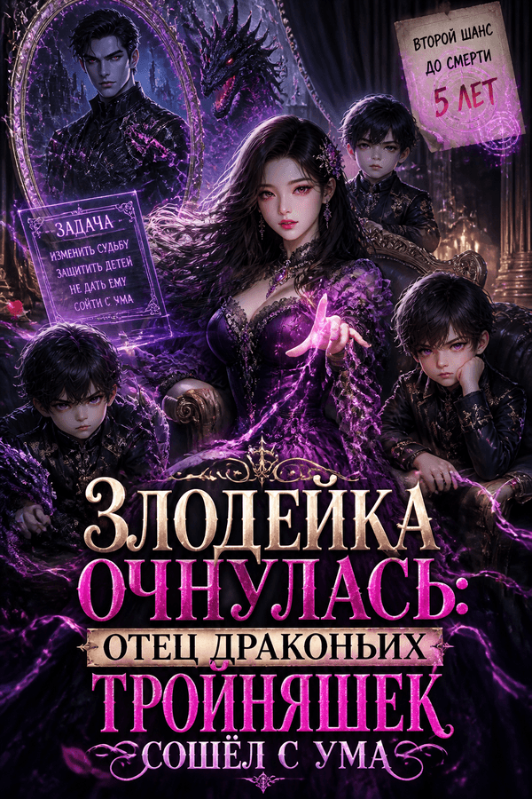 Злодейка очнулась: отец драконьих тройняшек сошёл с ума