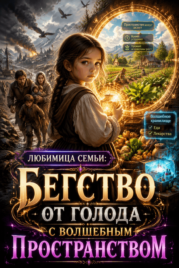 Любимица семьи: Бегство от голода с волшебным пространством