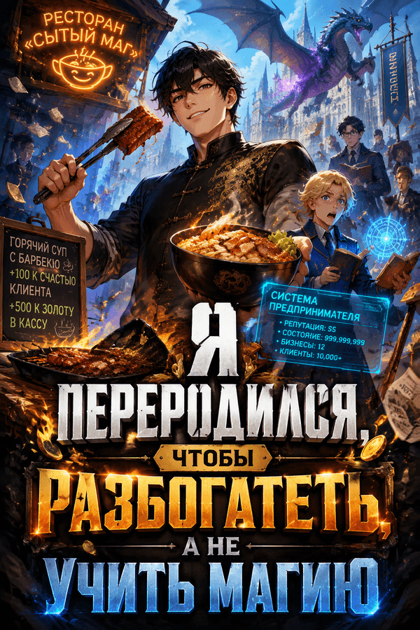 Я переродился, чтобы разбогатеть, а не учить магию