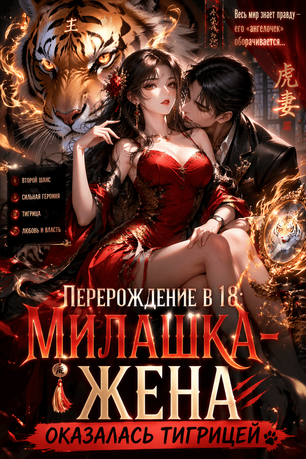 Перерождение в 18: Милашка-жена оказалась тигрицей