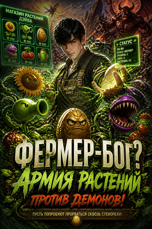 Фермер-бог? Армия растений против демонов!