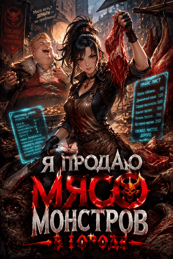 Я продаю мясо монстров в городе