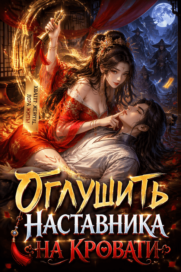 Оглушить наставника на кровати