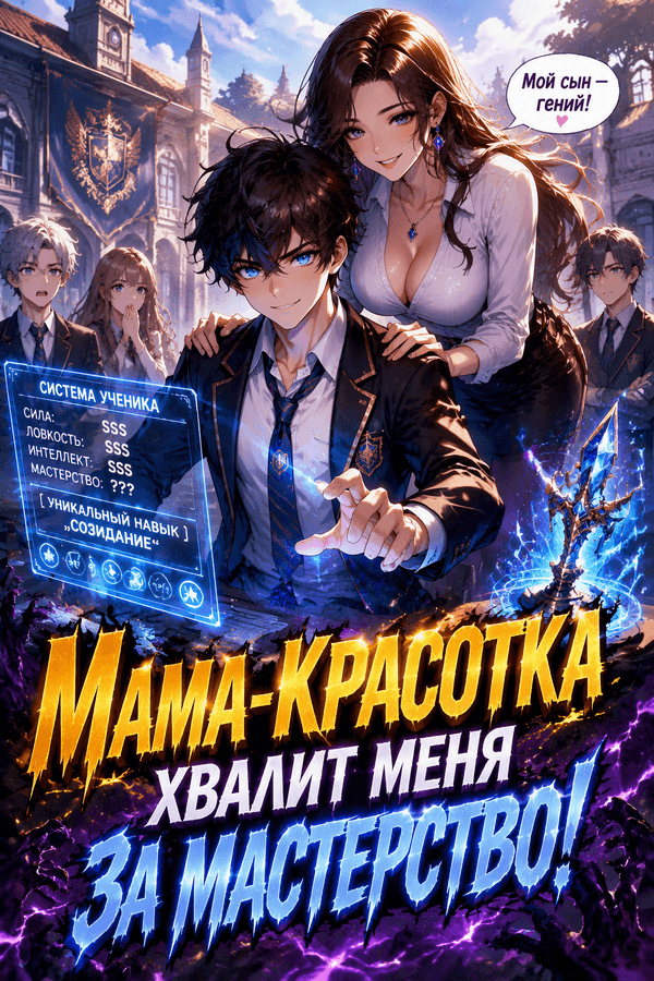 Мама-красотка хвалит меня за мастерство!