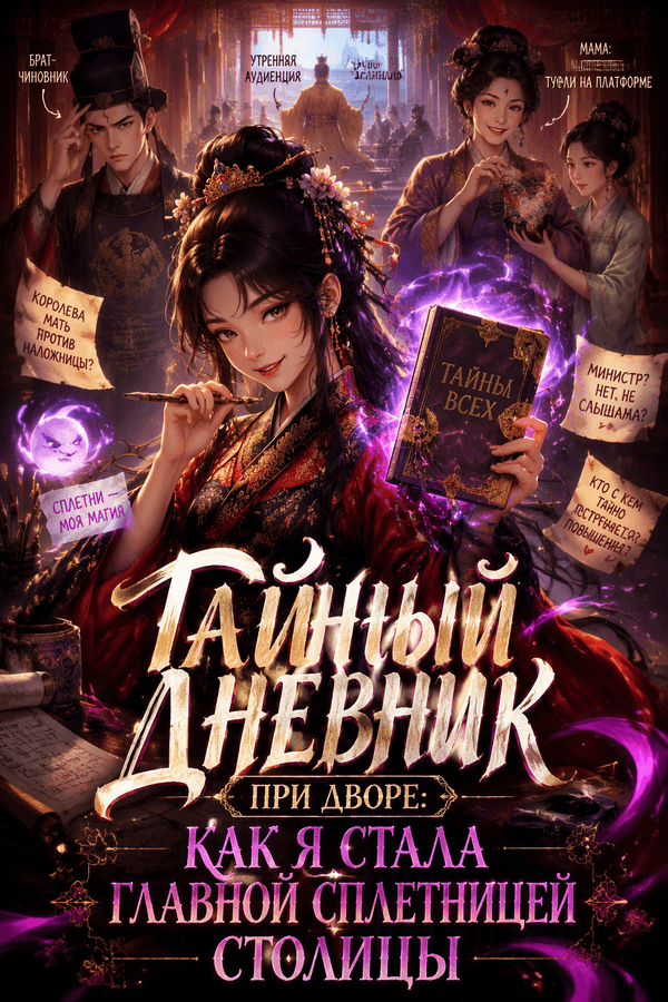 Тайный дневник при дворе: Как я стала главной сплетницей столицы