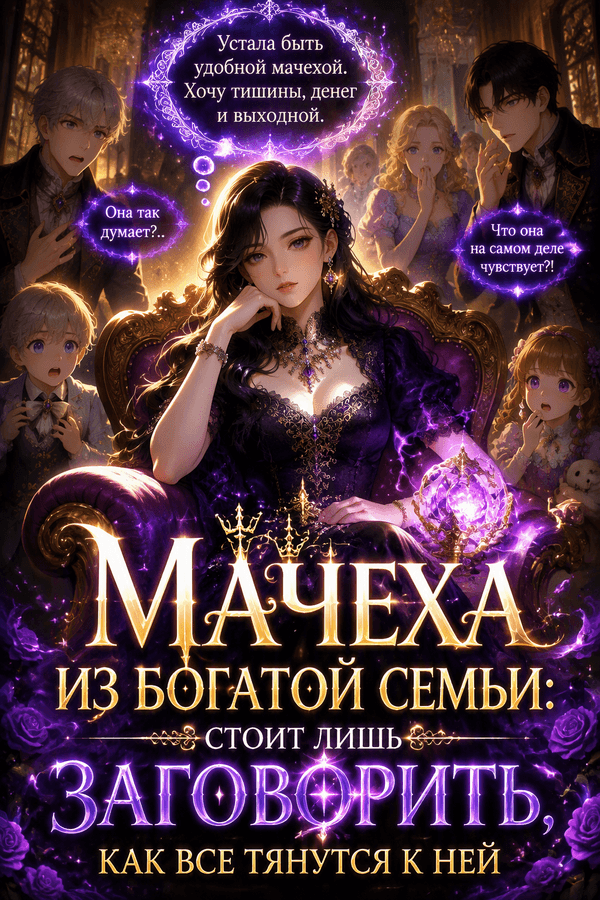 Мачеха из богатой семьи: стоит лишь заговорить, как все тянутся к ней