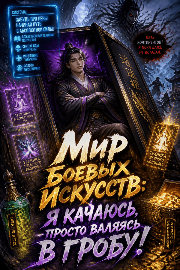 Мир боевых искусств: я качаюсь, просто валяясь в гробу!