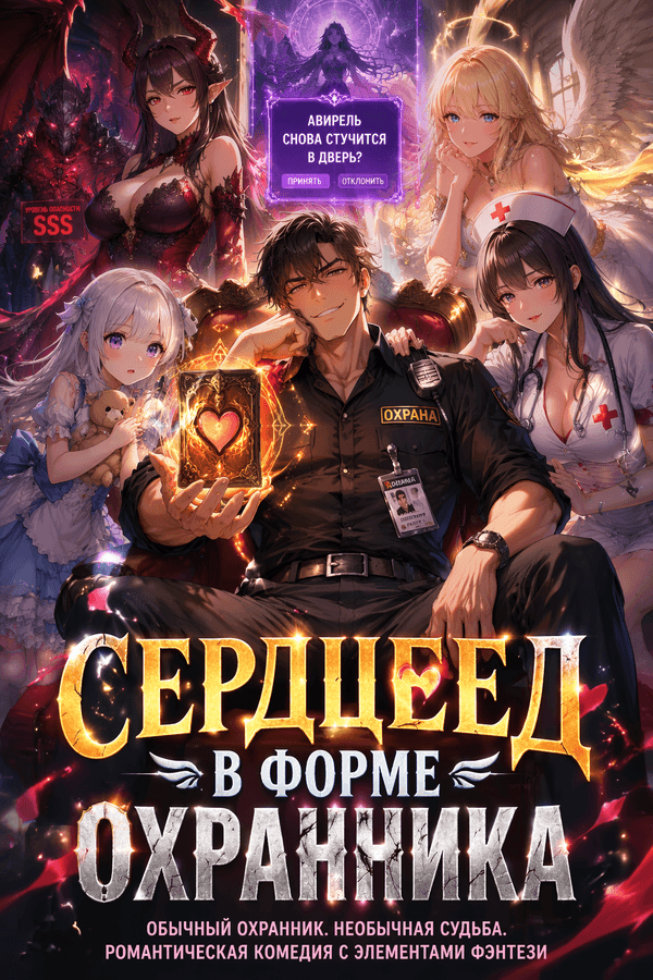 Сердцеед в форме охранника