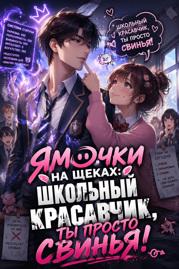 Ямочки на щеках: Школьный красавчик, ты просто свинья!