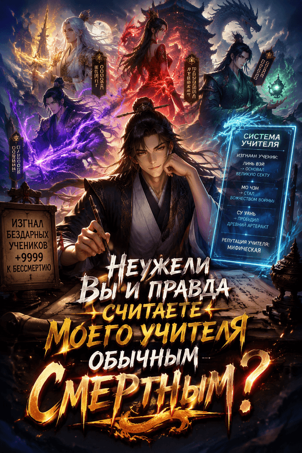 Неужели вы и правда считаете моего учителя обычным смертным?