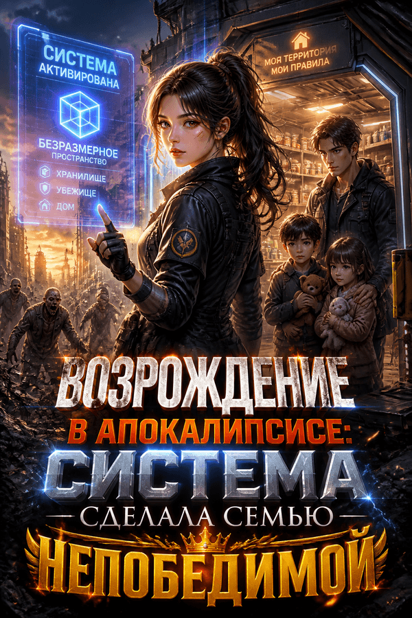 Возрождение в апокалипсисе: система сделала семью непобедимой