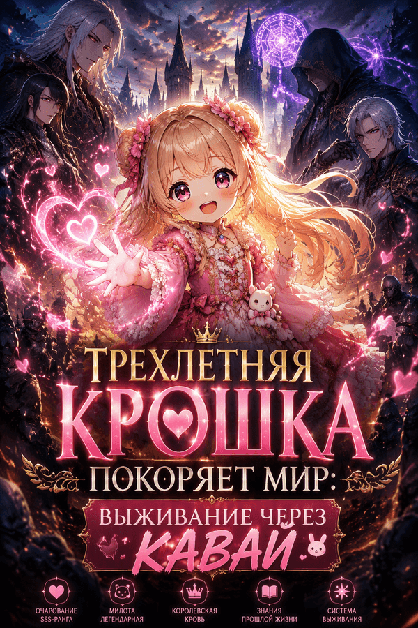 Трехлетняя крошка покоряет мир: выживание через кавай