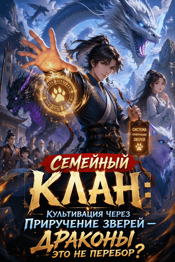 Семейный клан: Культивация через приручение зверей — драконы это не перебор?