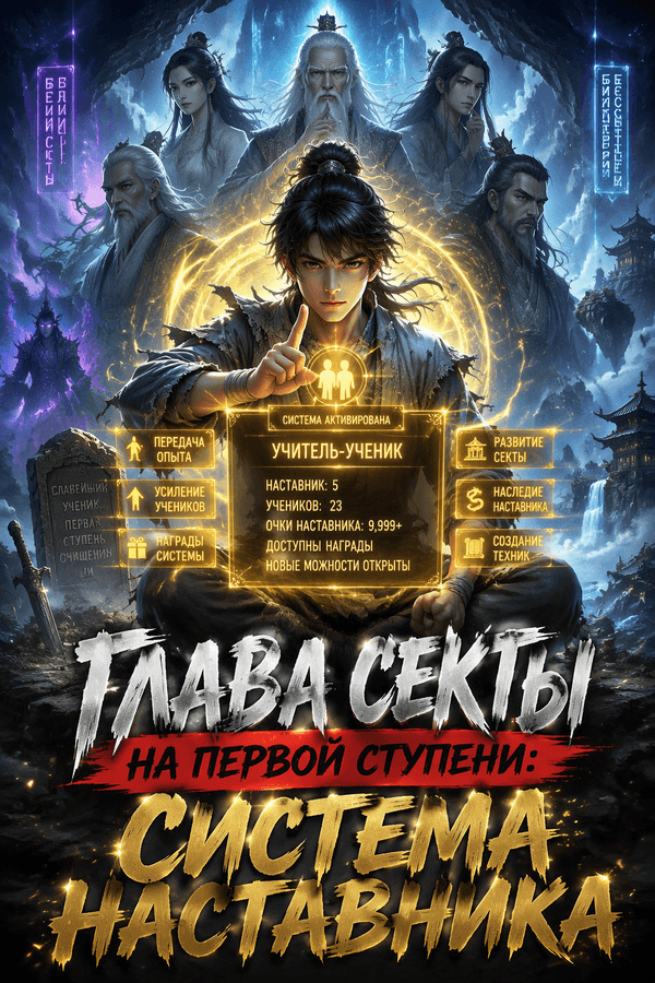 Глава секты на первой ступени: система наставника