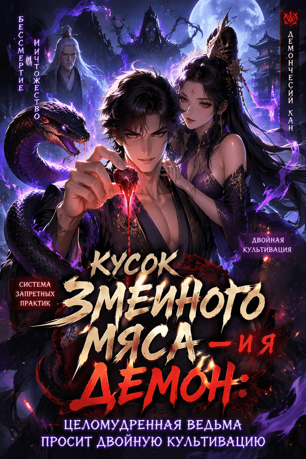 Кусок змеиного мяса — и я демон: целомудренная ведьма просит двойную культивацию