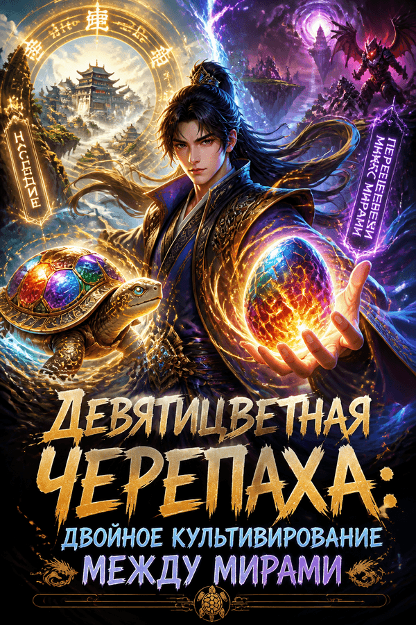 Девятицветная черепаха: двойное культивирование между мирами