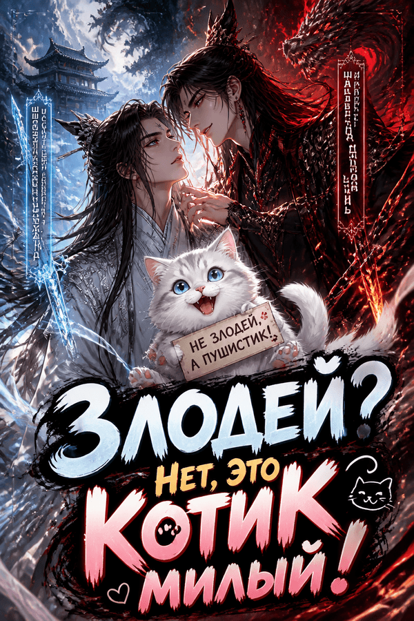 Злодей? Нет, это котик милый!