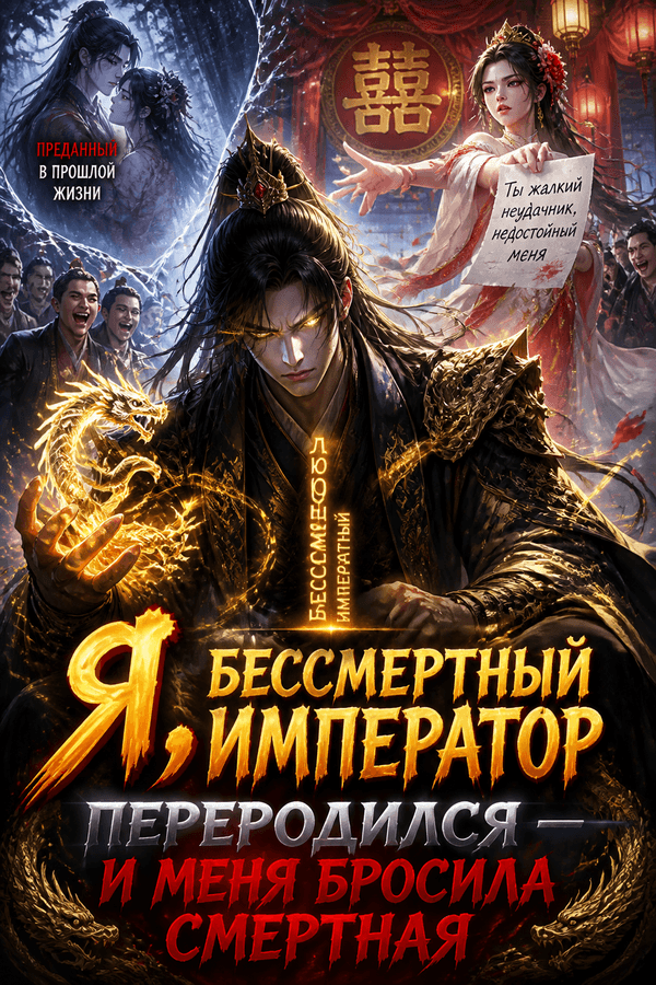Я, бессмертный император, переродился — и меня бросила смертная