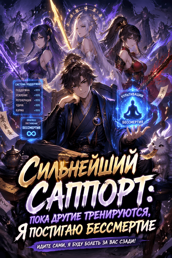 Сильнейший саппорт: пока другие тренируются, я постигаю бессмертие