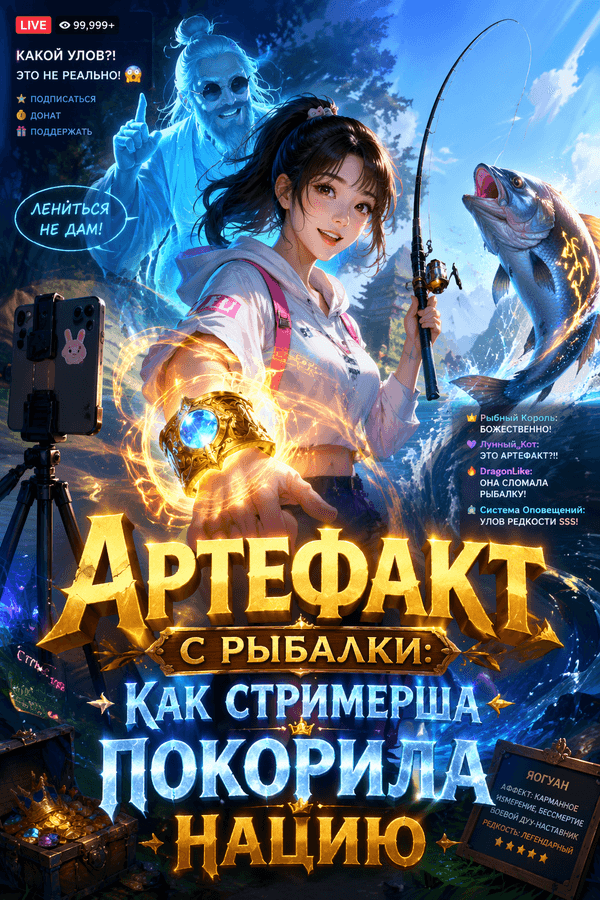 Артефакт с рыбалки: как стримерша покорила нацию