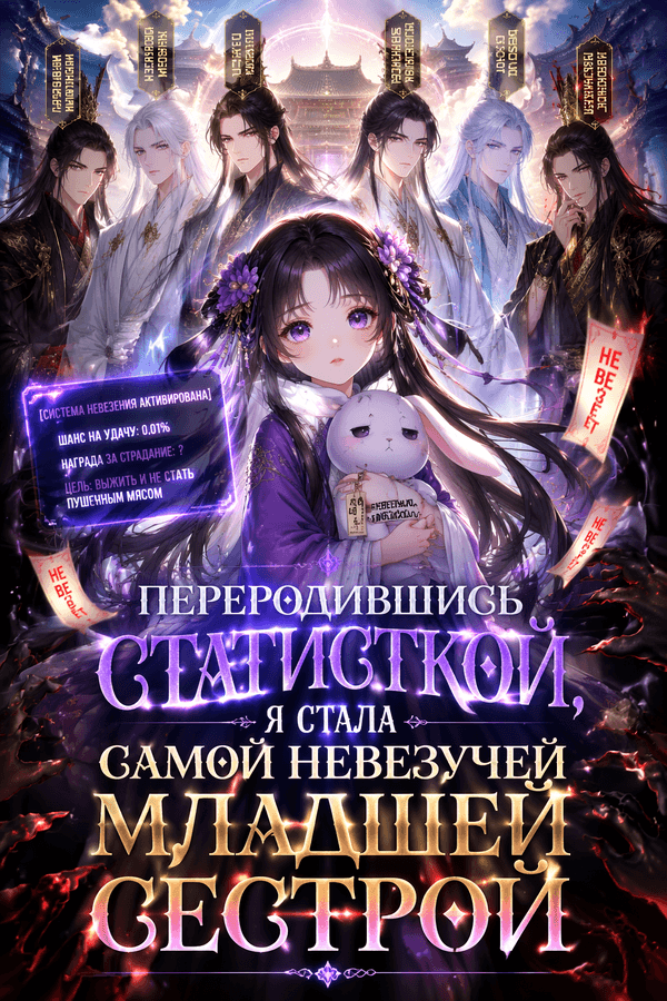 Переродившись статисткой, я стала самой невезучей младшей сестрой
