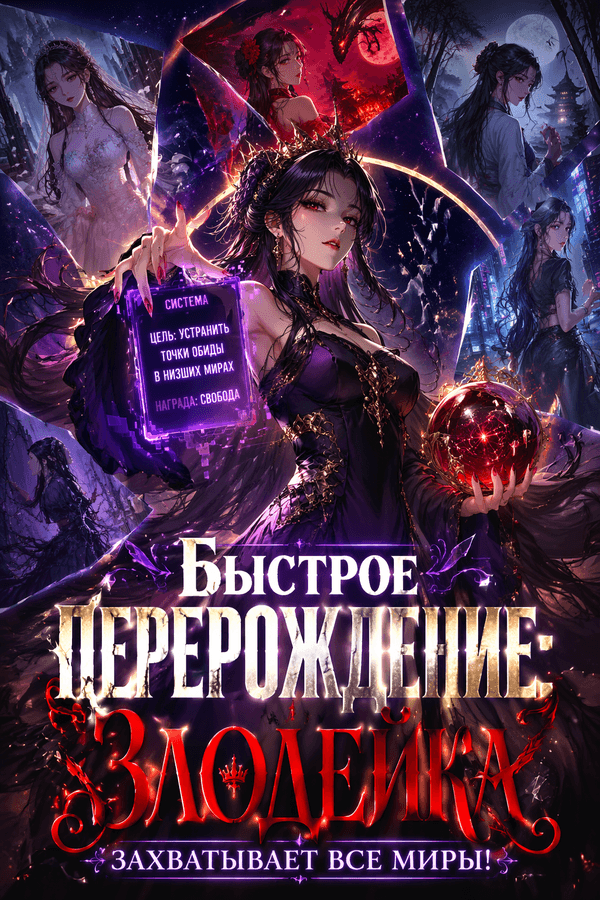 Быстрое перерождение: Злодейка захватывает все миры!
