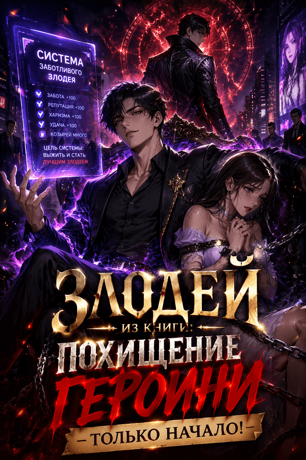 Злодей из книги: Похищение героини — только начало!