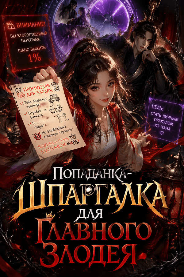 Попаданка-шпаргалка для главного злодея