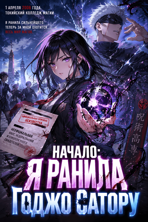 Начало: я ранила Годжо Сатору