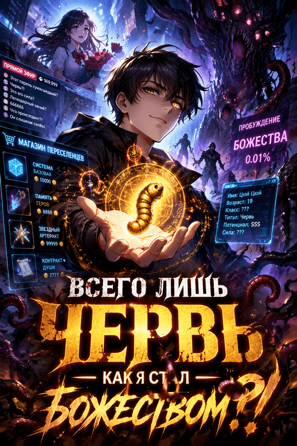 Всего лишь червь — как я стал божеством?!