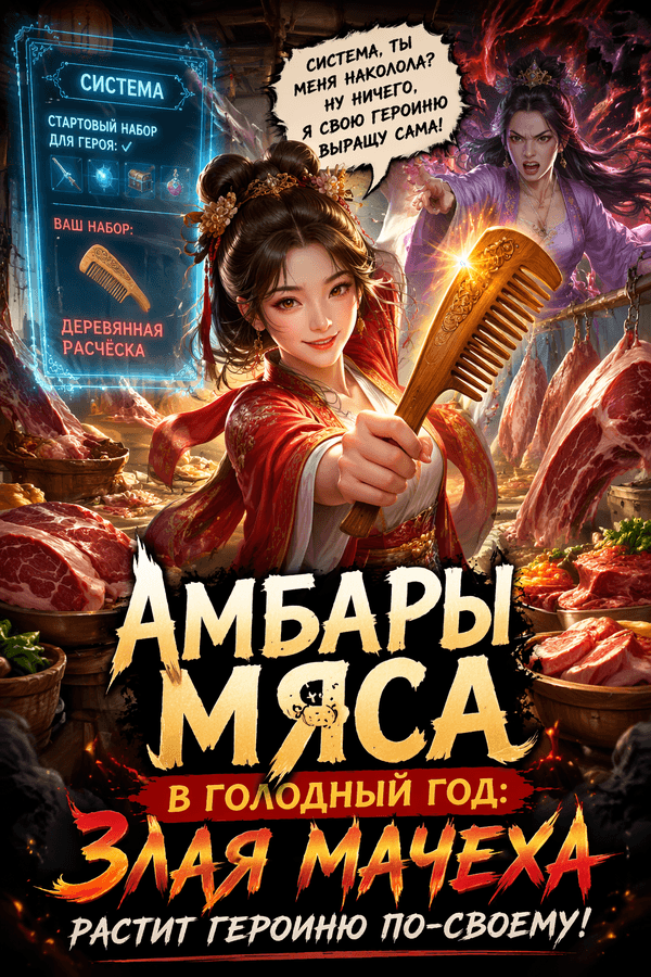 Амбары мяса в голодный год: злая мачеха растит героиню по-своему!