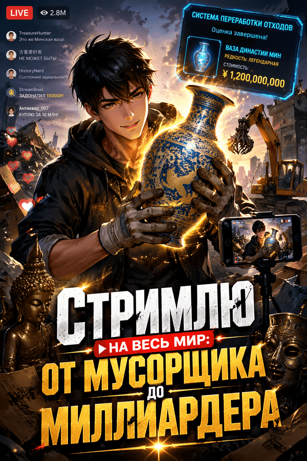 Стримлю на весь мир: от мусорщика до миллиардера